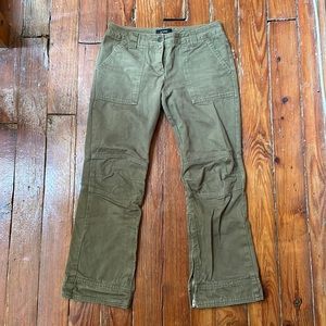 Cargo ankle pants